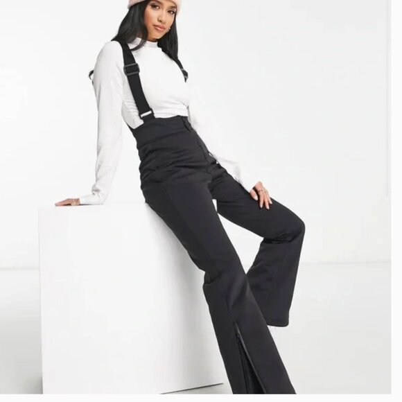 NWOT Asos ski high waisted bib overalls - Picture 1 of 8